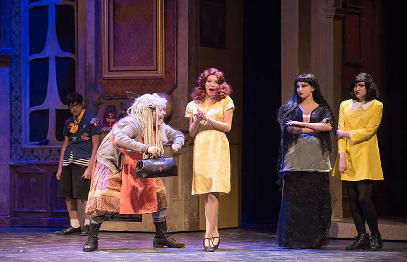 Addams Family Set Rental pictures - Stagecraft Theatrical