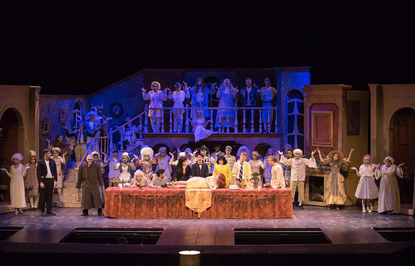 Addams Family Set Rental pictures- Stagecraft Theatrical