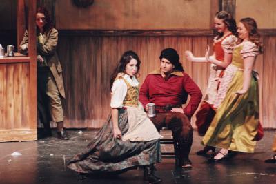 6th Beauty and the Beast Costume Rental Package Ensemble in the Talking Shop  Supercal Supercalifragilistic