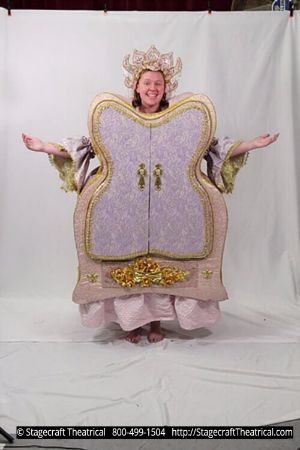 6th Beauty and the Beast Costume Rental Package Mrs. Brill and Mrs Banks in the Parlor