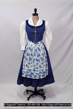 3rd Beauty and the Beast Costume Rental Package Mary and the Children in the nursery