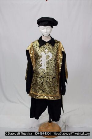 6th Beauty and the Beast Costume Rental Package Mary with scray toys