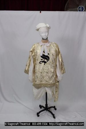 6th Beauty and the Beast Costume Rental Package Mary in teh park with the ensemble