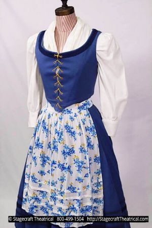 4th Beauty and the Beast Costume Rental Package Mary and burt on the rooftop