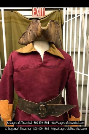 6th Beauty and the Beast Costume Rental Package Burt on the roof