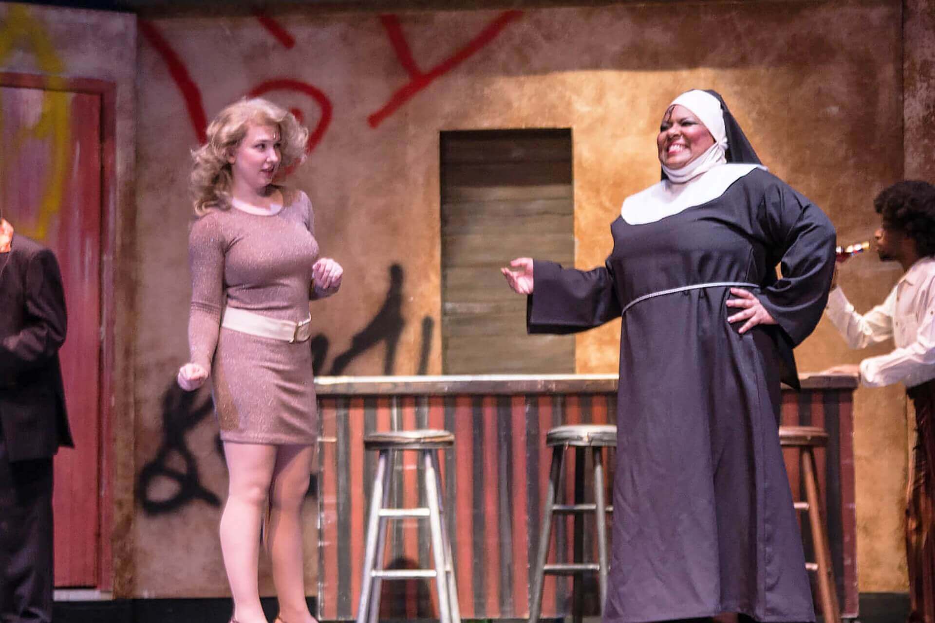 Famous Baby 1970's Male Ensemble costume - Sister Act Costume Rental pictures - Stagecraft Theatrical