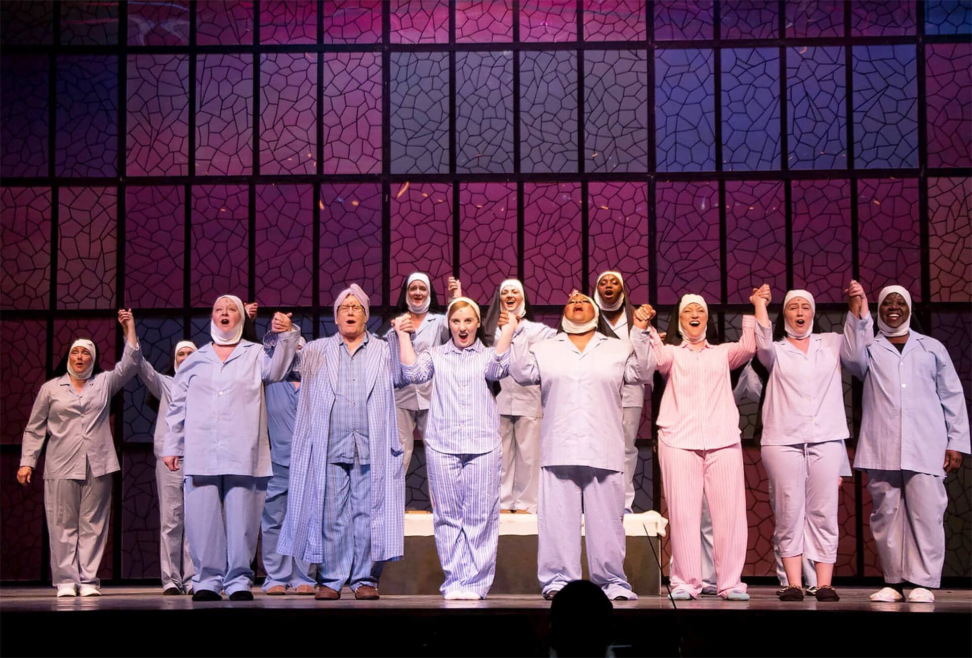 Sister's Pajamas costume - Sister Act Costume Rental pictures - Stagecraft Theatrical