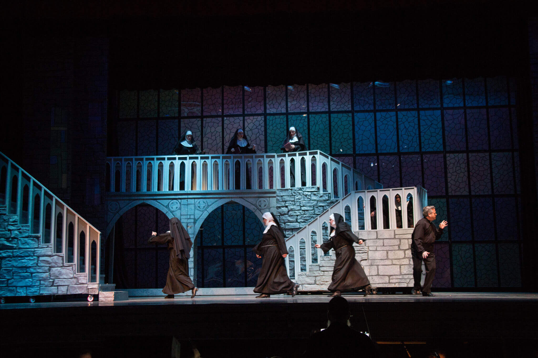 Tina and Michelle Back-up Dancers - Sister Act Costume Rental pictures - Stagecraft Theatrical