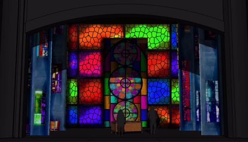 Sister Act Set Rental pictures - Stagecraft Theatrical