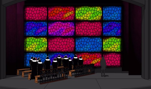 Sister Act Set Rental pictures - Stagecraft Theatrical