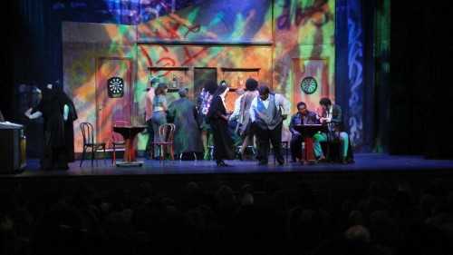Sister Act Set Rental pictures - Stagecraft Theatrical