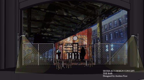Sister Act Set Rental pictures - Stagecraft Theatrical