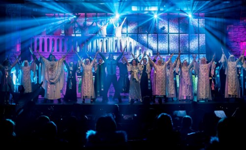 Sister Act Set Rental pictures - Stagecraft Theatrical
