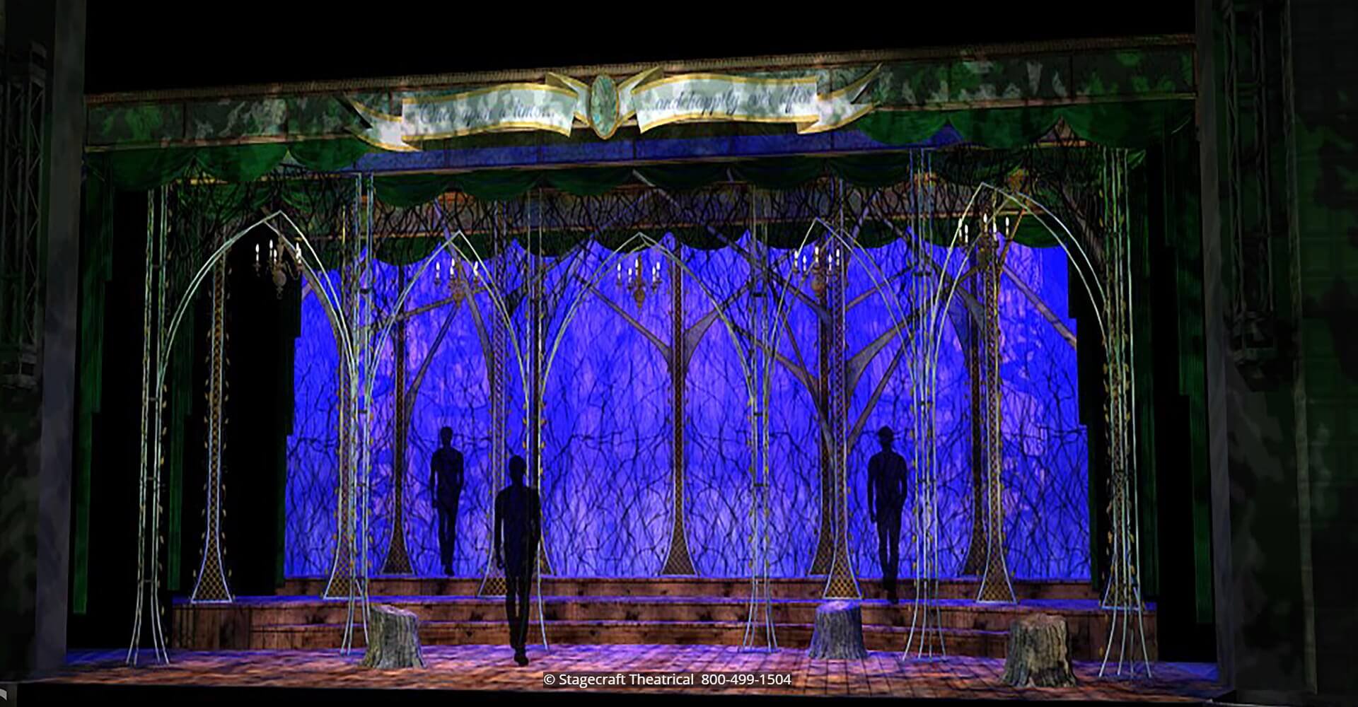 Into the Woods Set Rental pictures - Stagecraft Theatrical