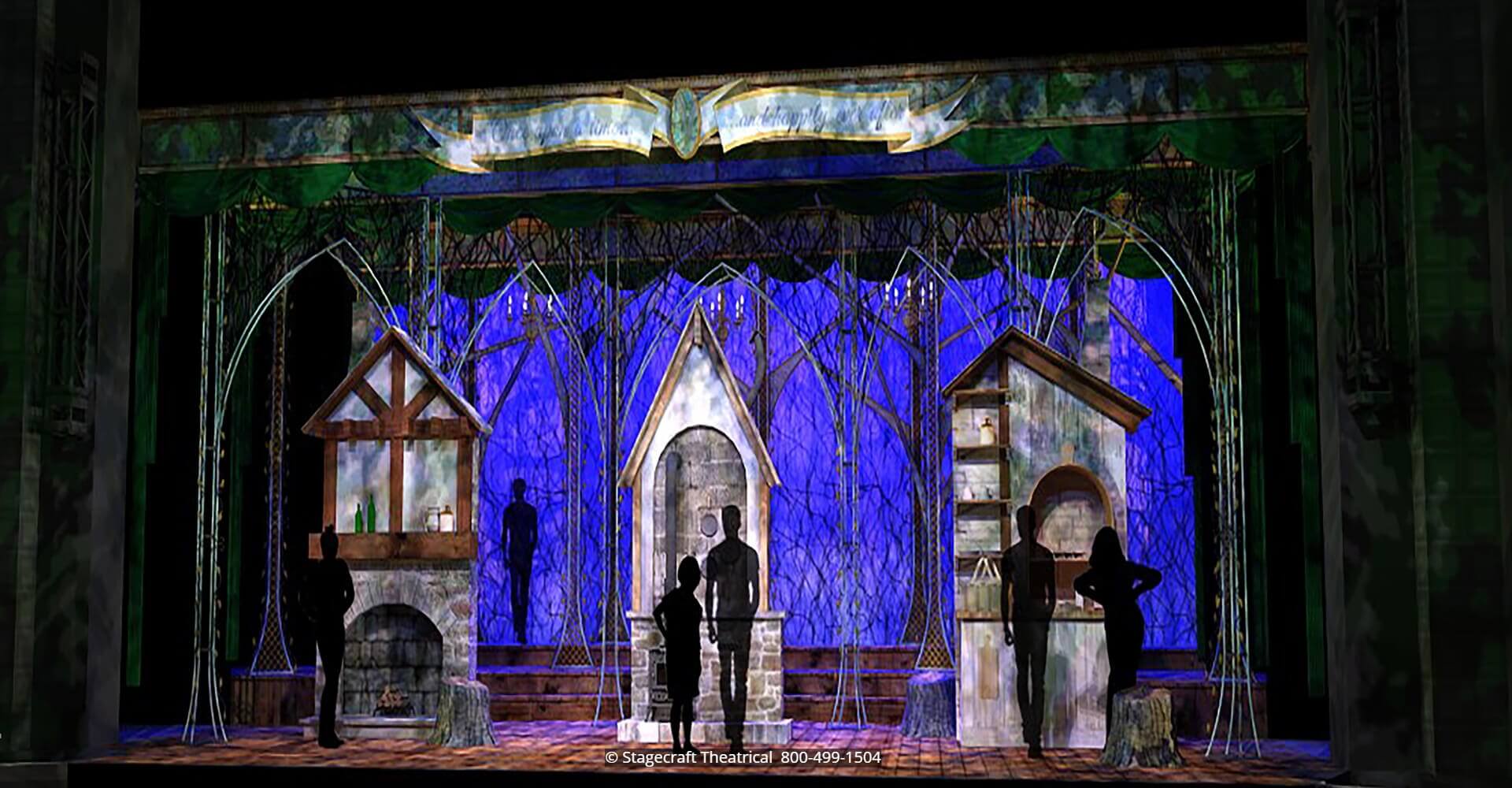 Into the Woods Set Rental pictures - Stagecraft Theatrical