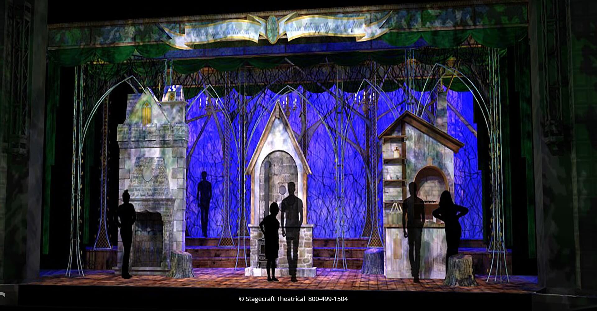 Into the Woods Set Rental pictures - Stagecraft Theatrical