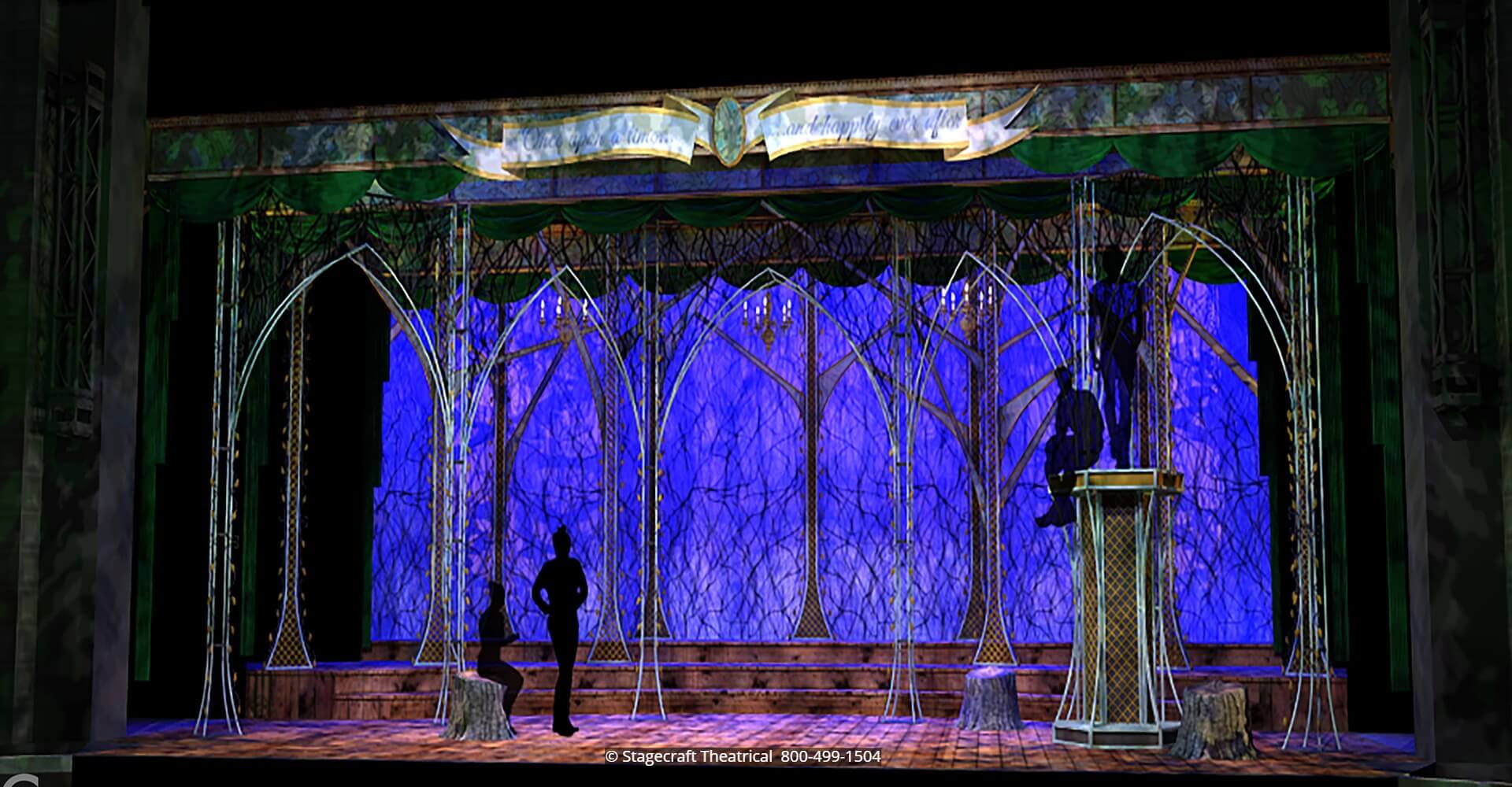 Into the Woods Set Rental pictures - Stagecraft Theatrical